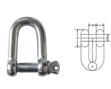 Shackle-JIS SHACKLE TIPO COMERCIAL