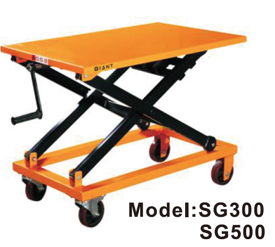 Mesa elevatória de parafuso-SG300/SG500